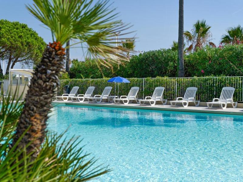 Port Frejus Cap Hermes Vue Mer Et Port Pieds Dans L'Eau Piscine Pkg Екстер'єр фото